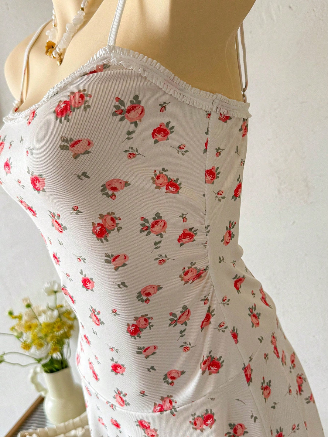 Rochie scurtă SHEIN, alb