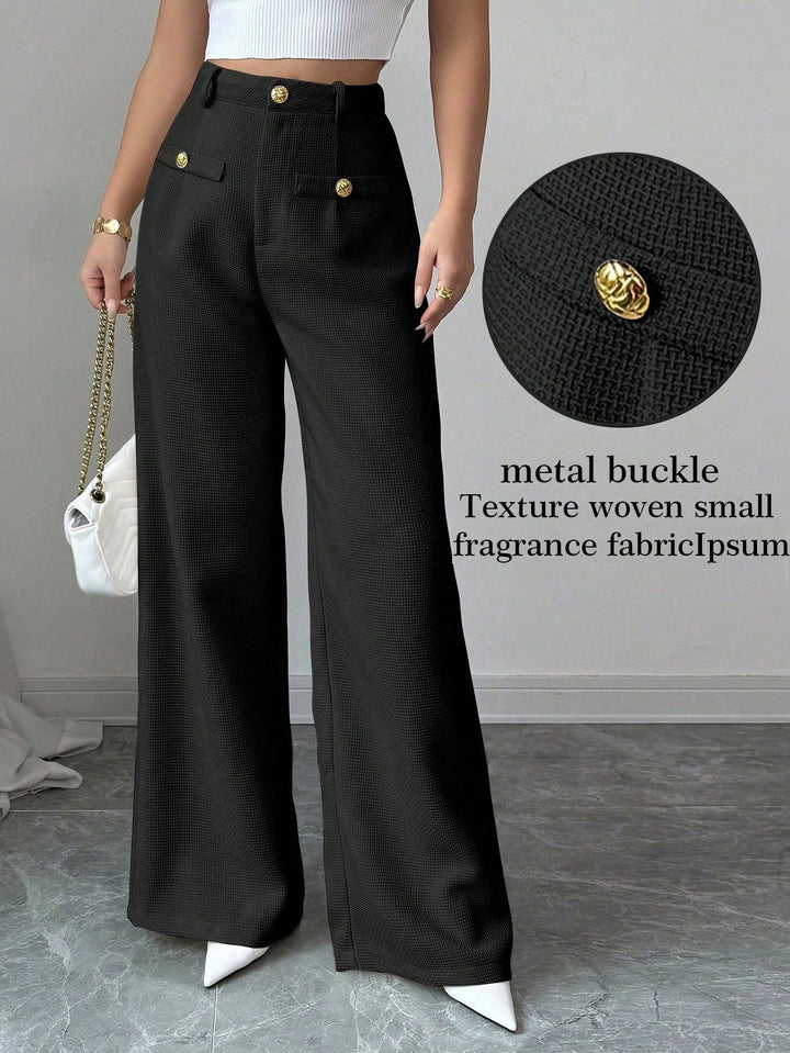 Pantaloni SHEIN, negru