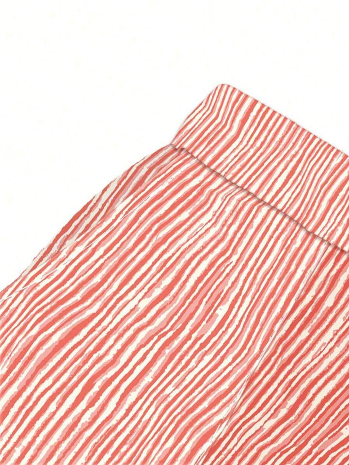 Pantaloni SHEIN, portocaliu