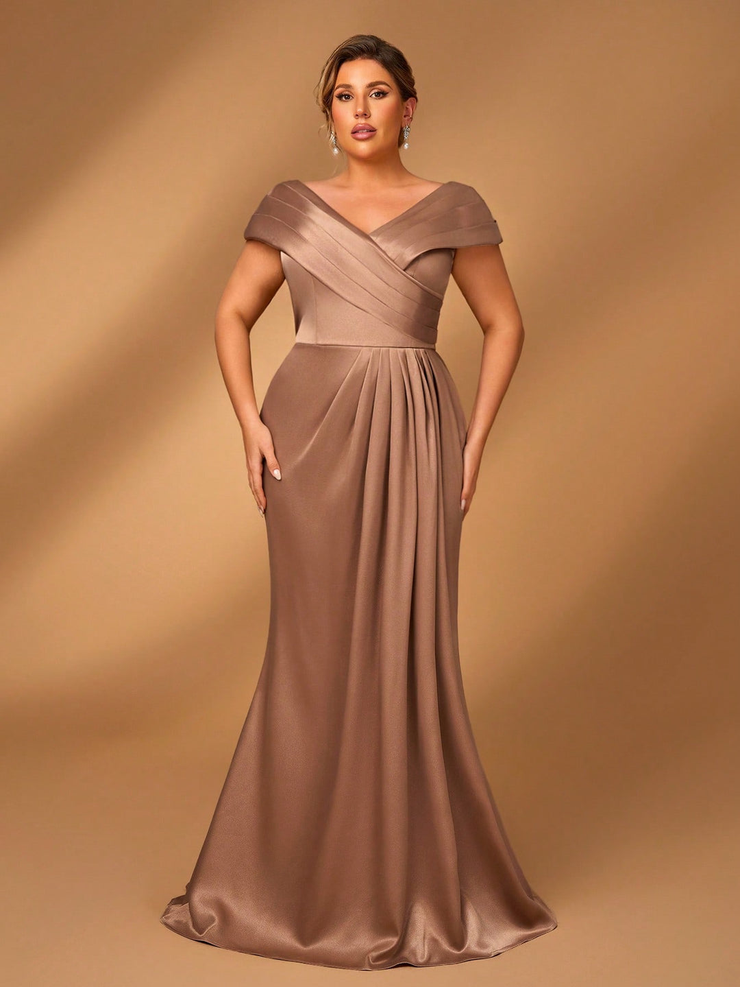 Rochie SHEIN, maro