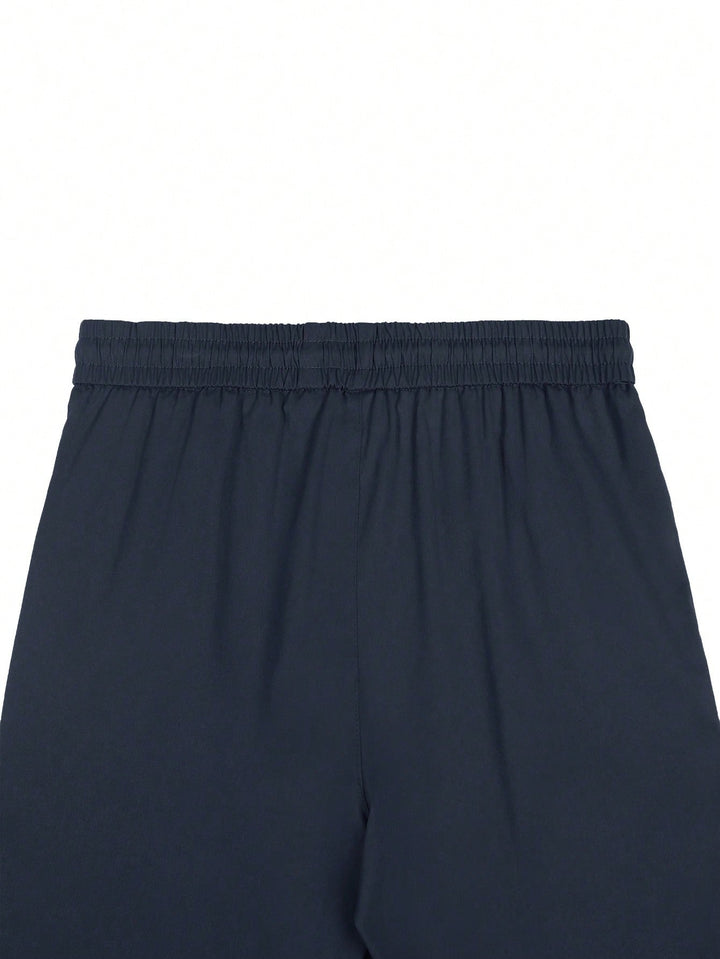 Pantaloni scurți SHEIN, albastru