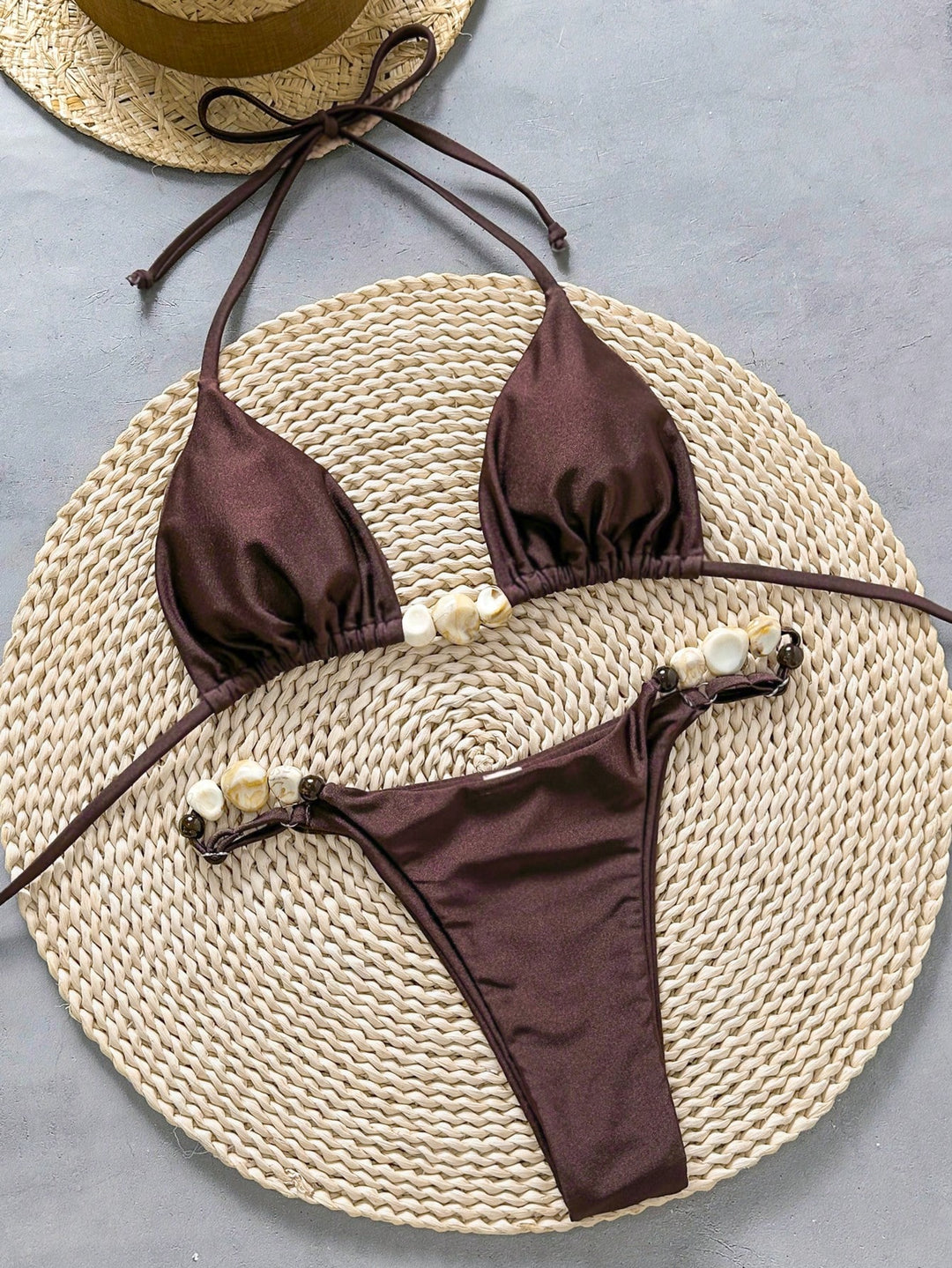 Set bikini SHEIN, maro