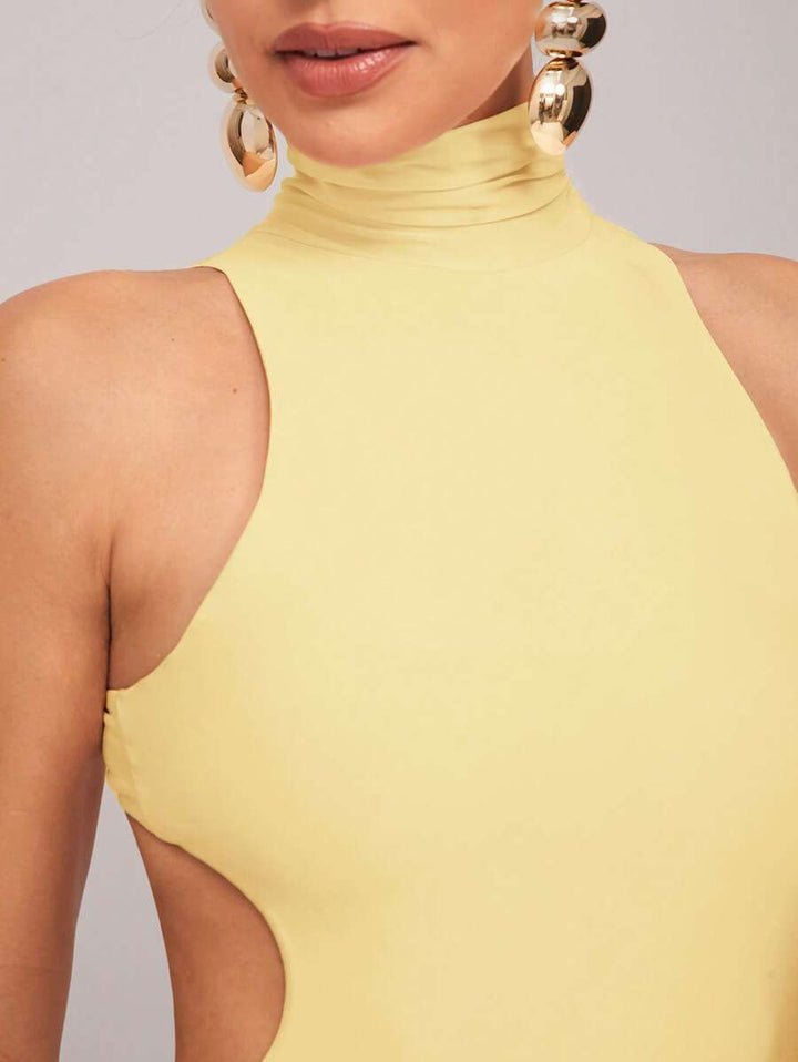 Rochie maxi SHEIN, galben