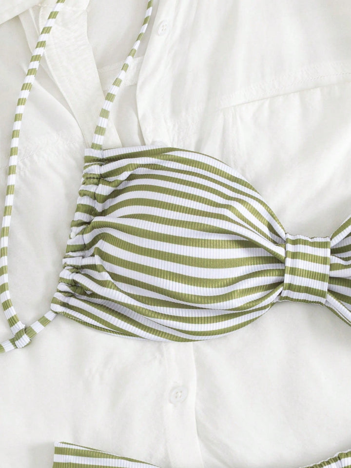 Set bikini SHEIN, verde