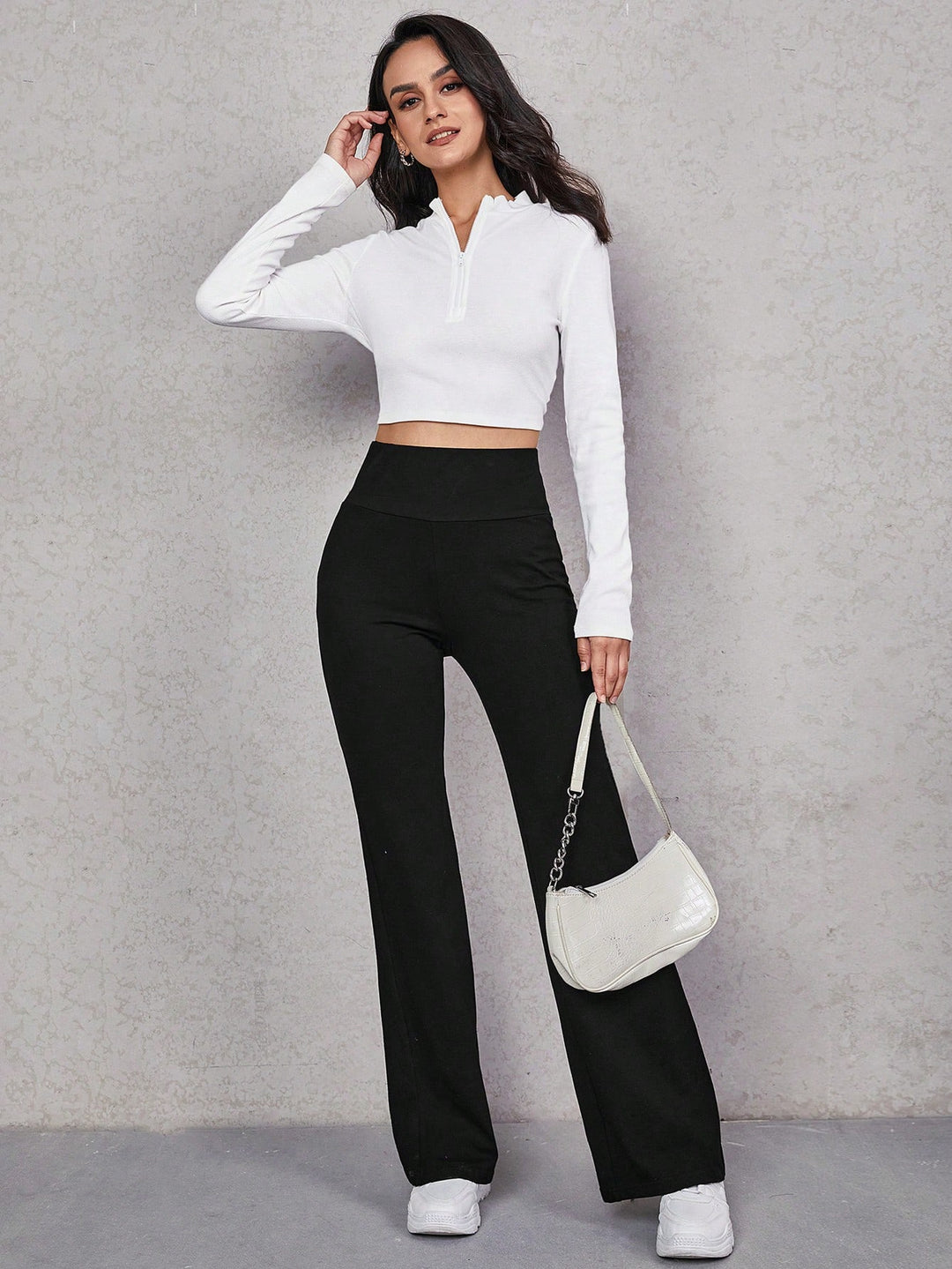 Pantaloni SHEIN, negru