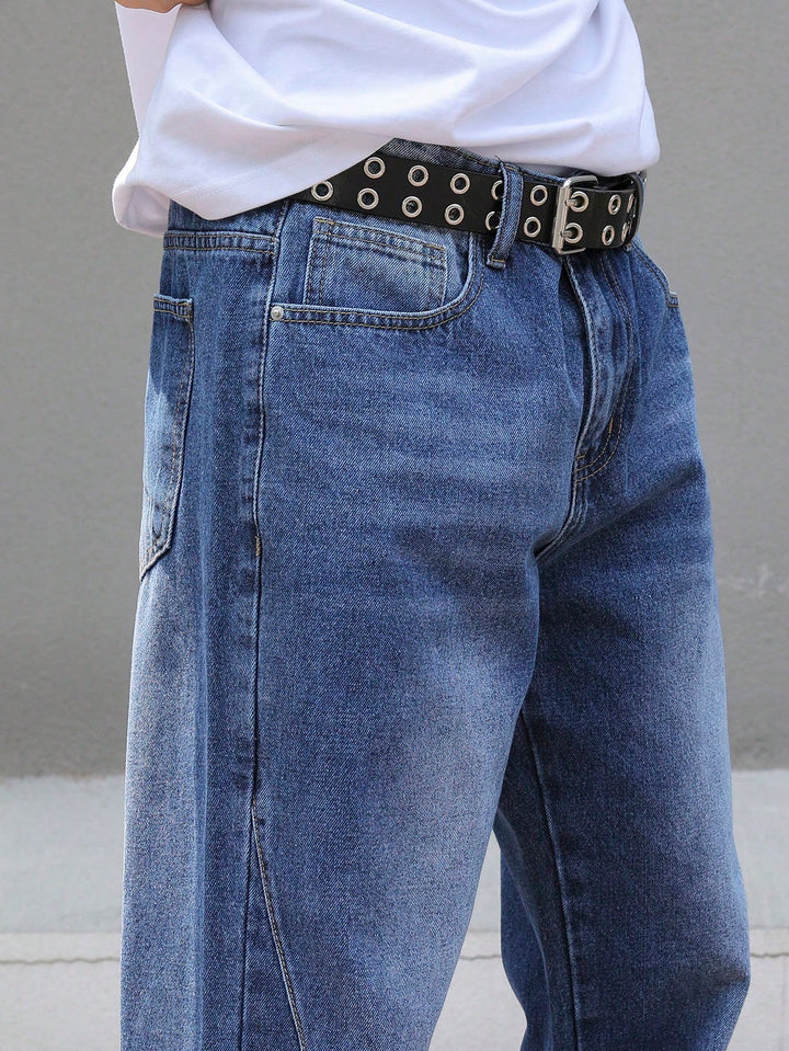 Jeans SHEIN, albastru