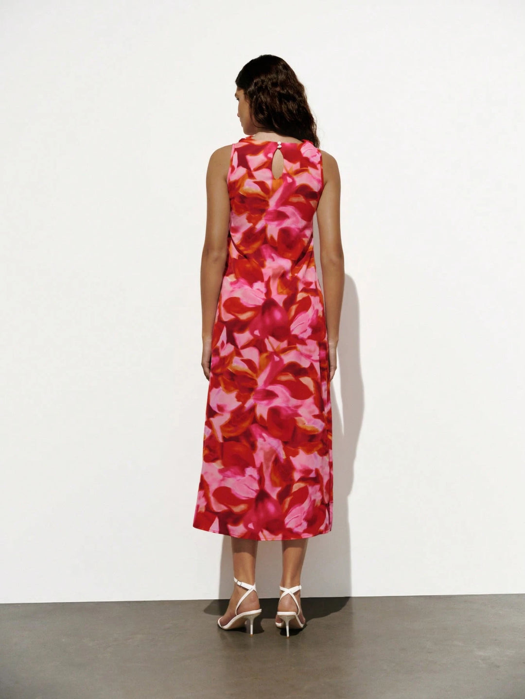 Rochie midi SHEIN, mix culori