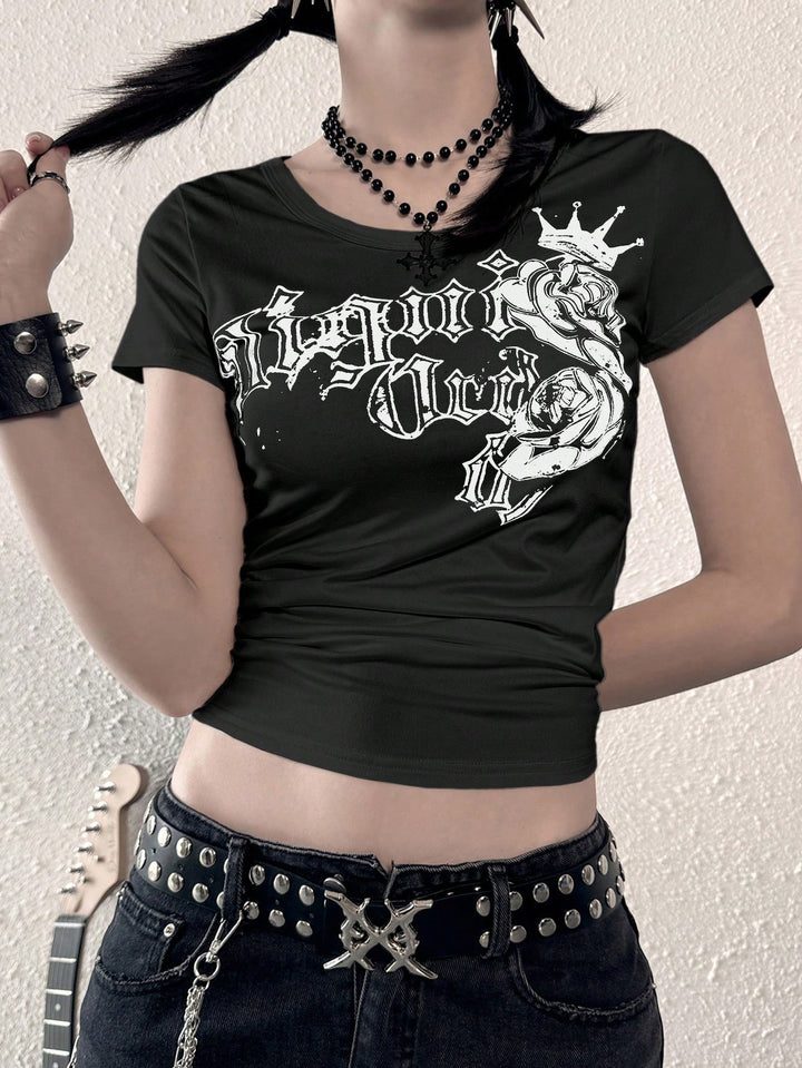 Tricou SHEIN, negru