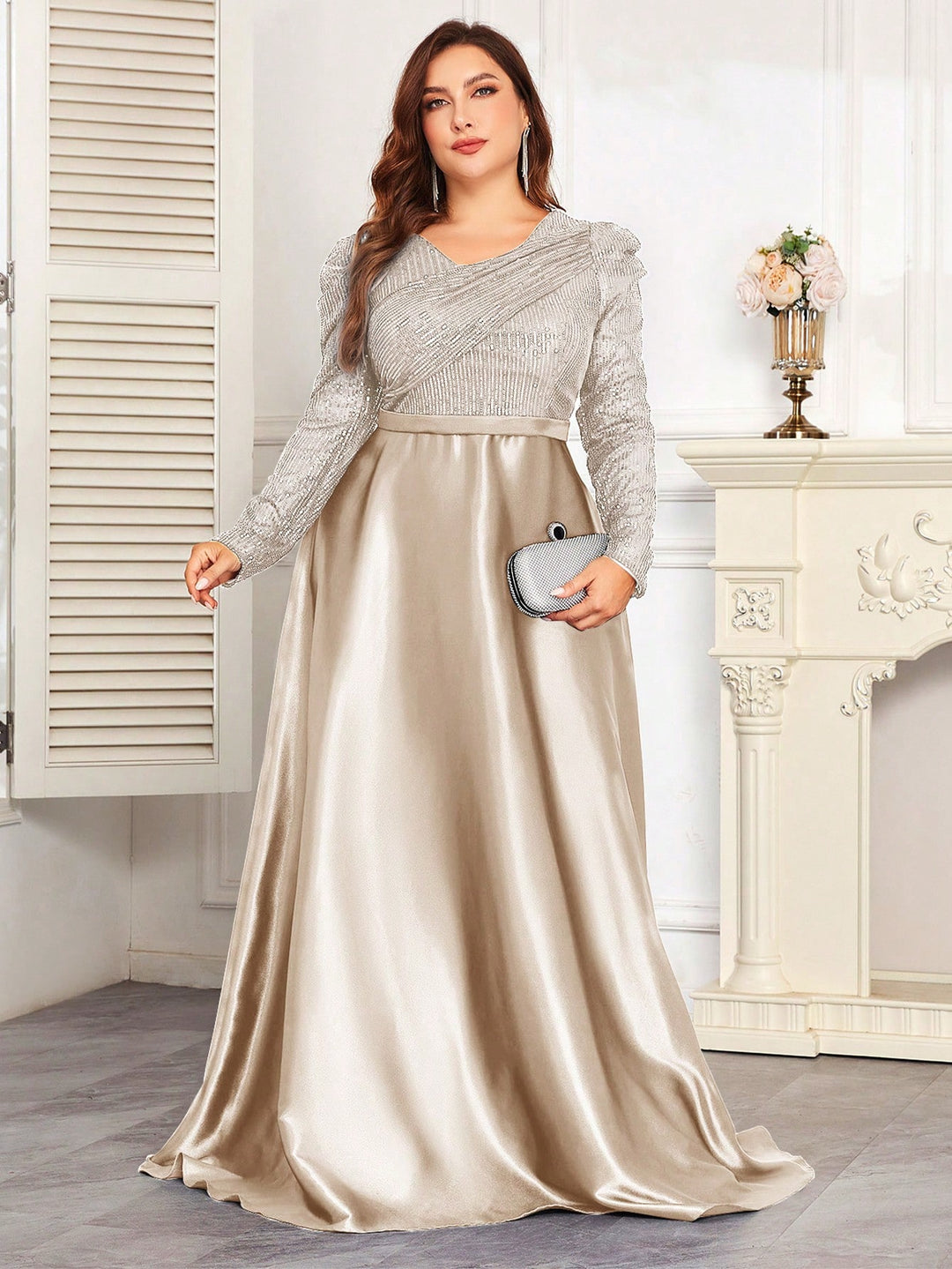 Rochie SHEIN, auriu