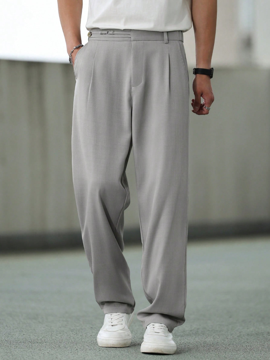 Pantaloni SHEIN, gri