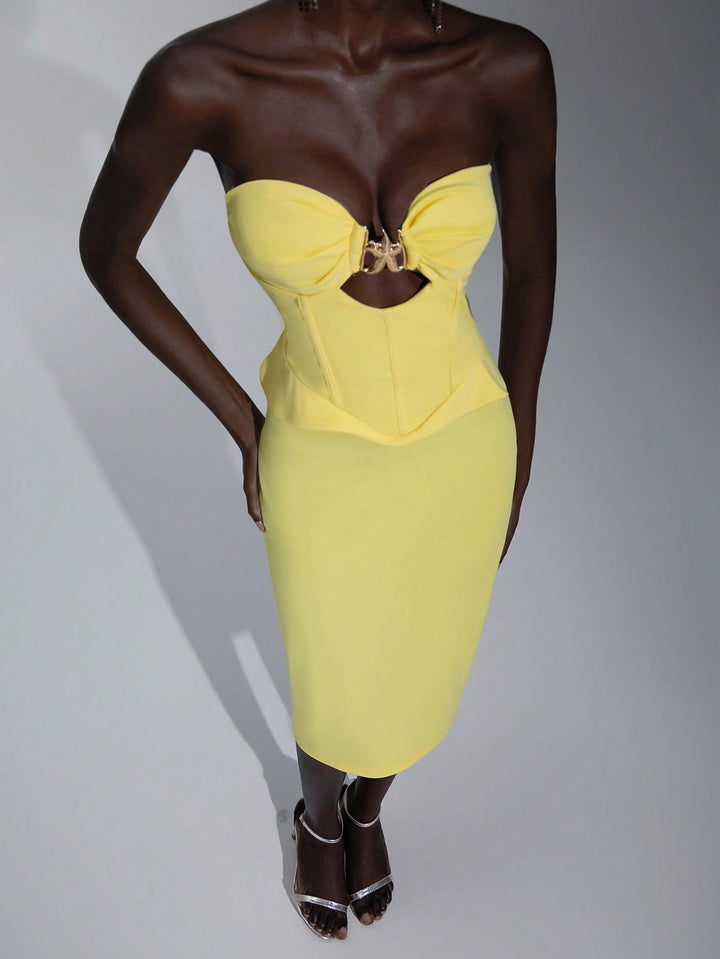 Rochie SHEIN, galben