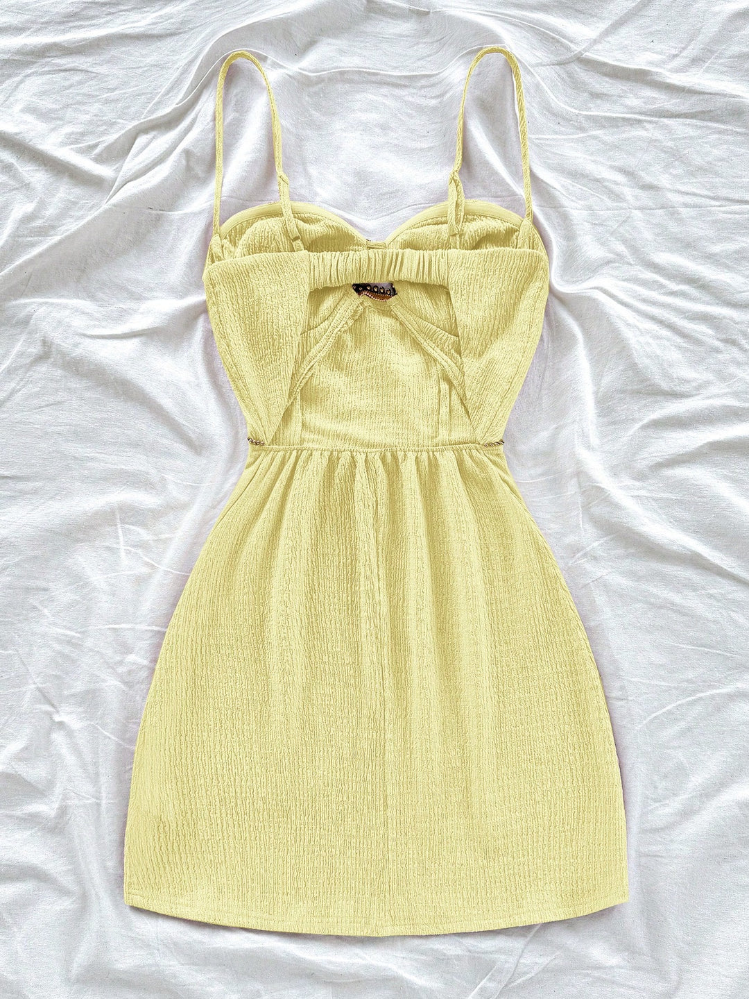 Rochie mini SHEIN, galben