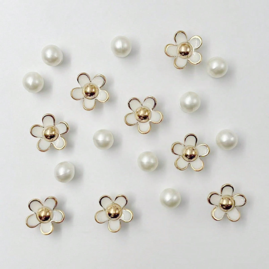 SHEIN cipődísz, fehér