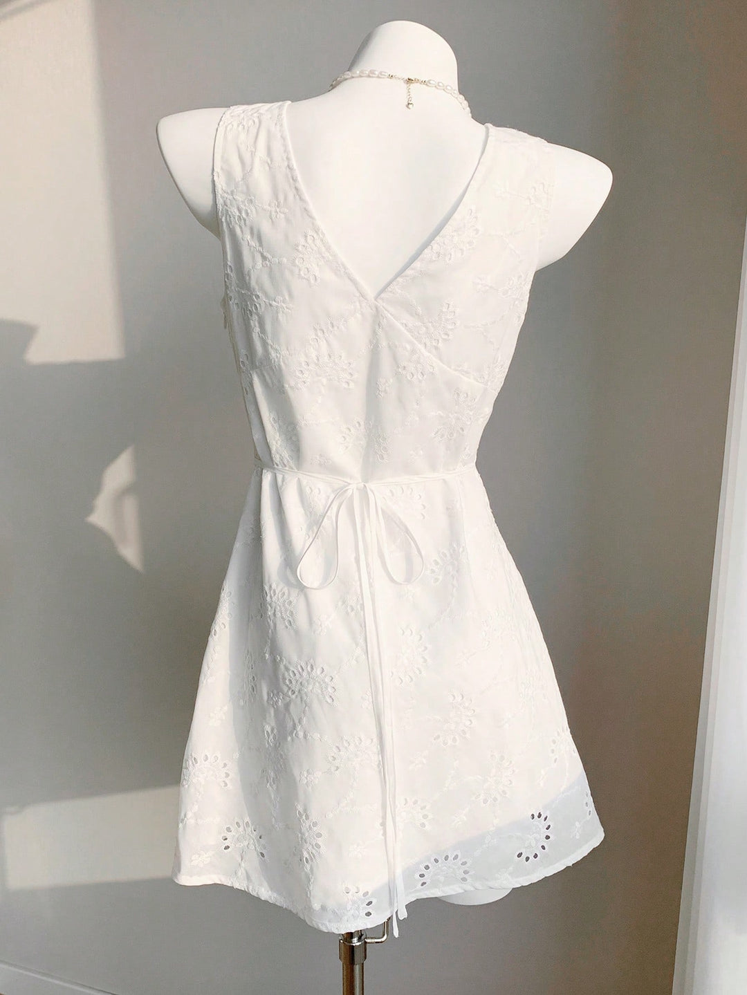 Rochie mini SHEIN, alb