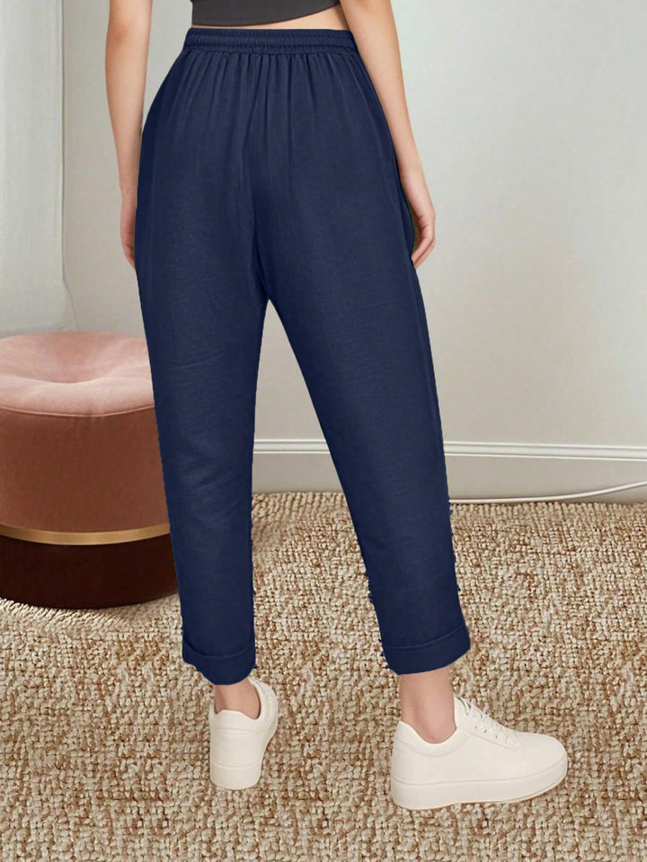 Pantaloni SHEIN, albastru