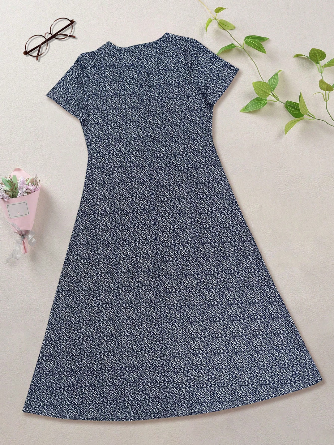 Rochie maxi SHEIN, albastru