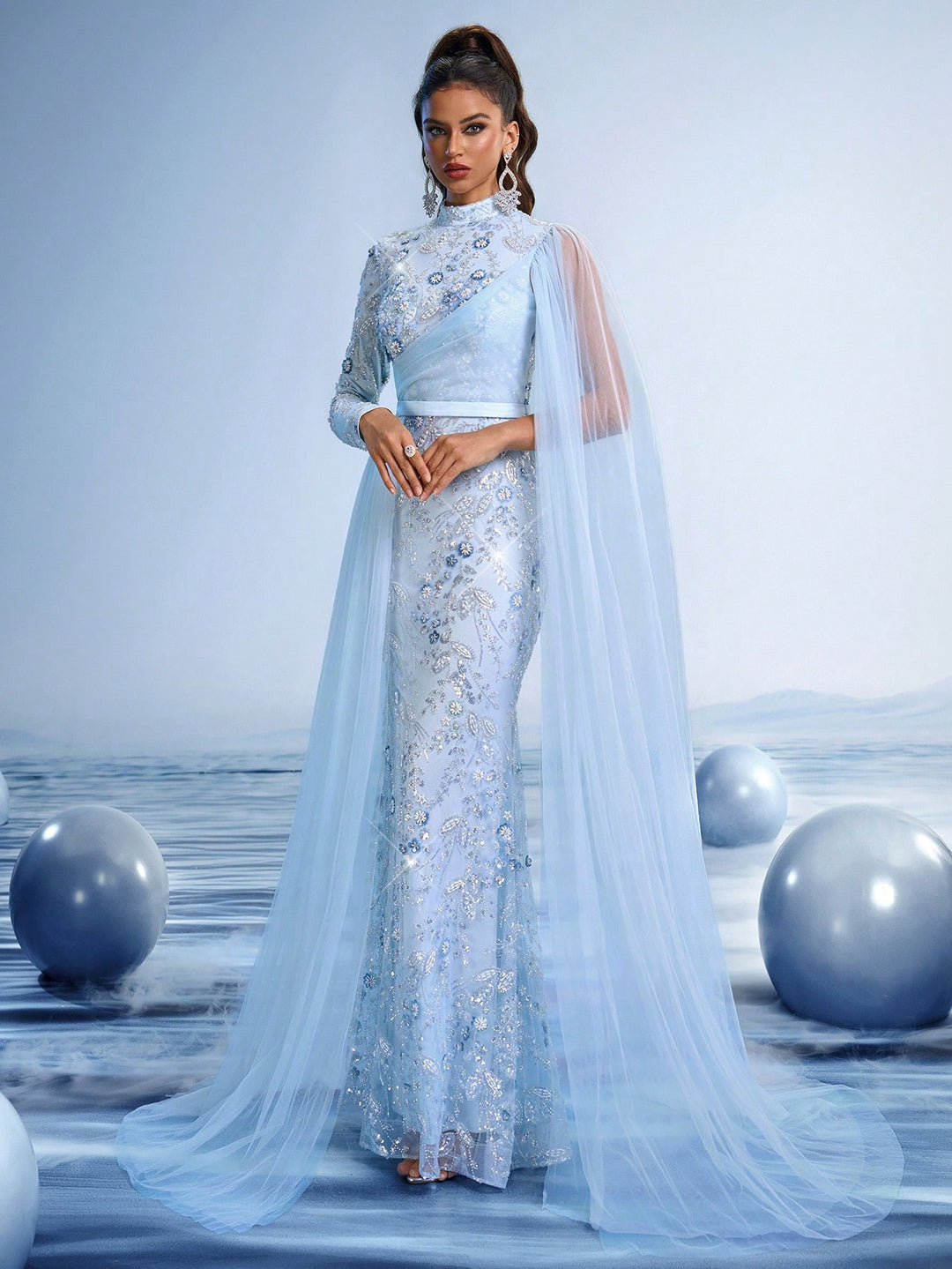Rochie SHEIN, albastru