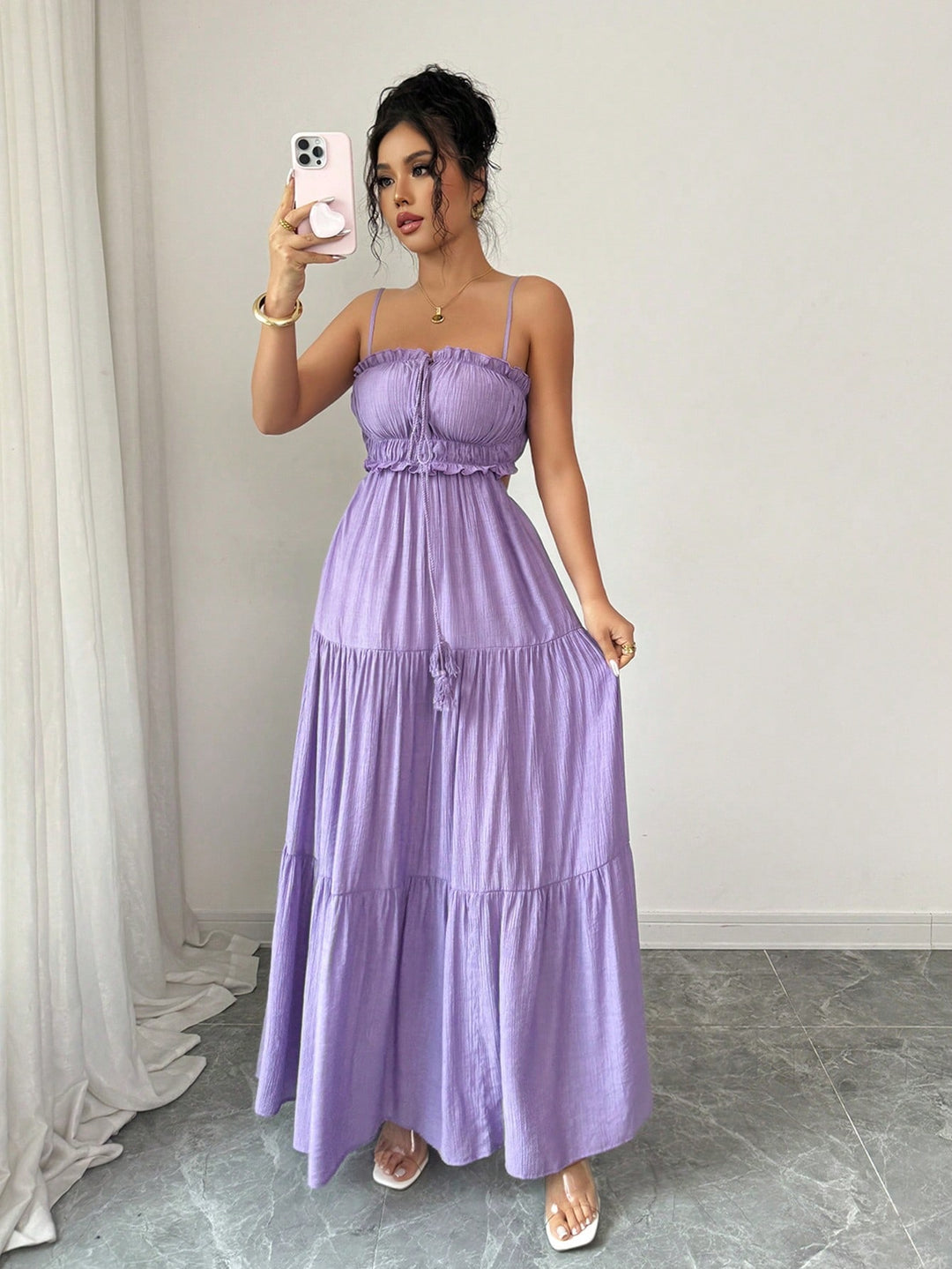 Rochie maxi SHEIN, mov