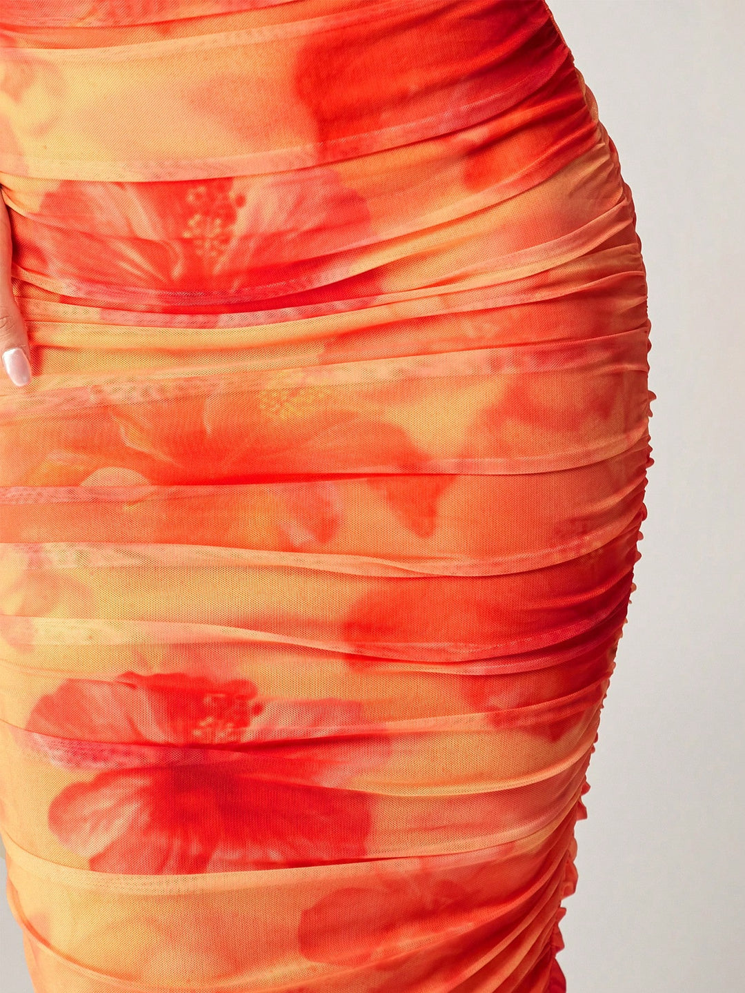 Rochie midi SHEIN, mix culori