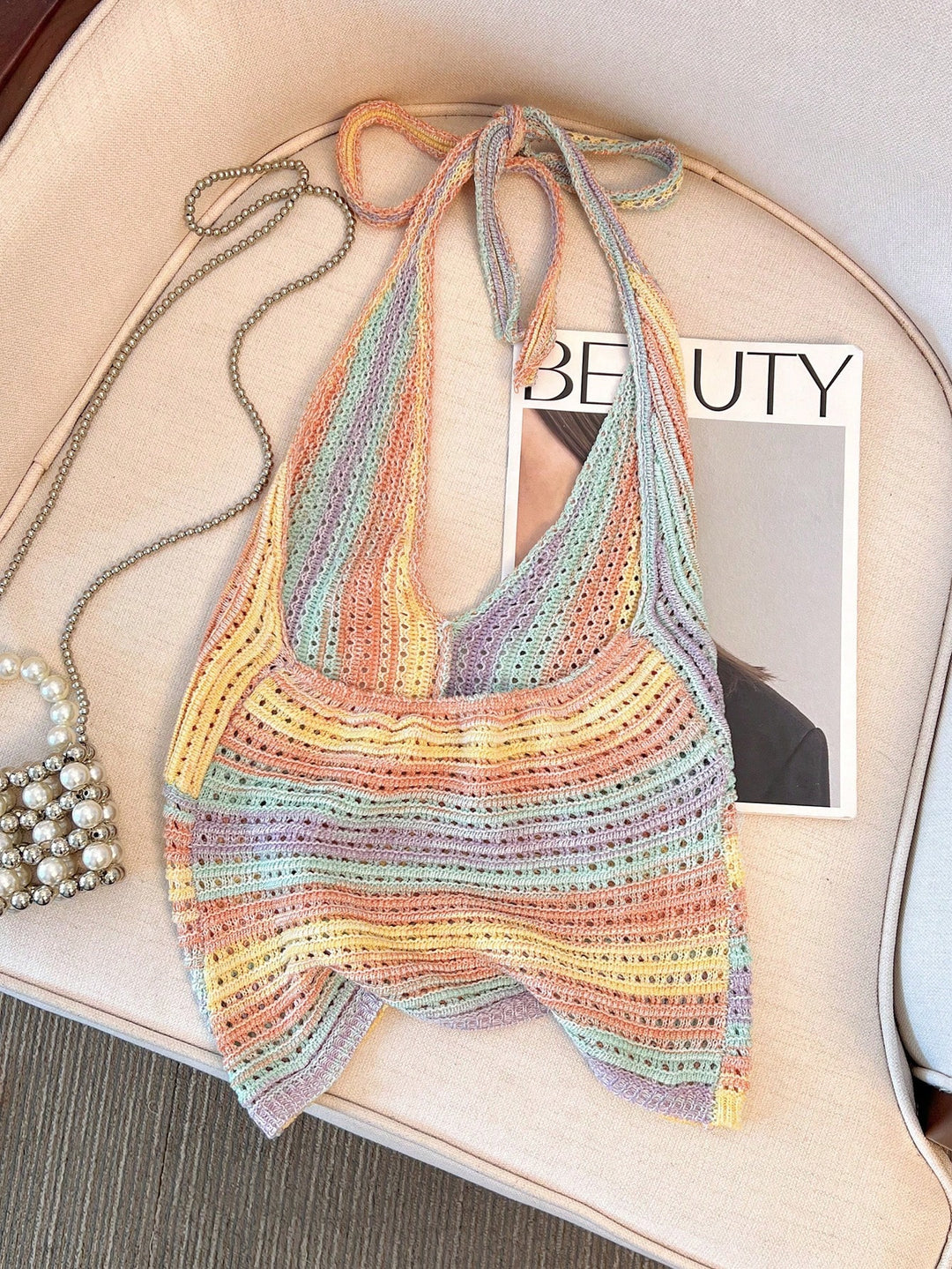 Maiou tricotat SHEIN, mix culori