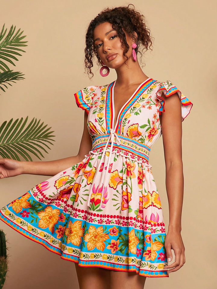 Rochie mini SHEIN, mix culori