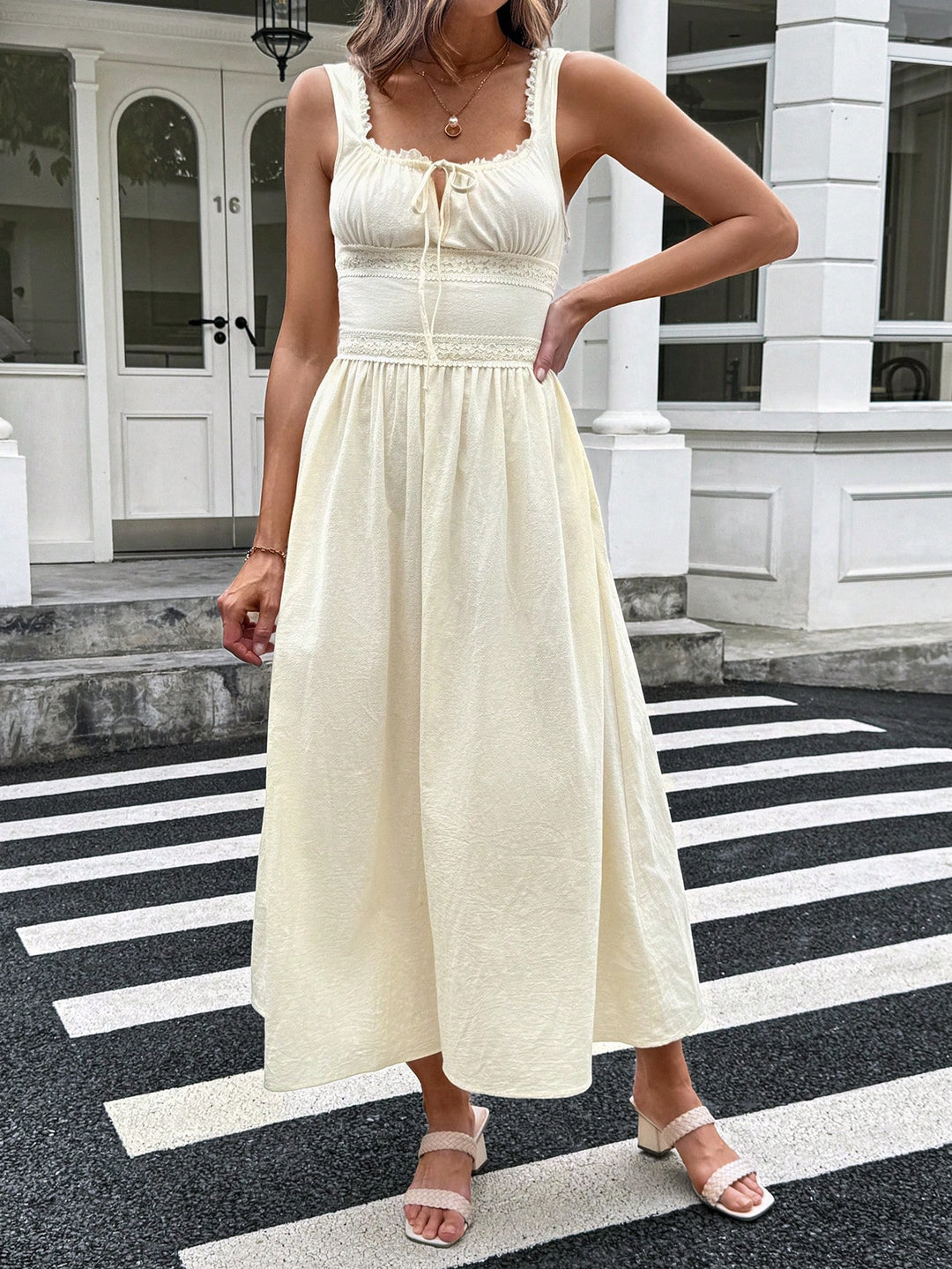 Rochie maxi SHEIN, galben