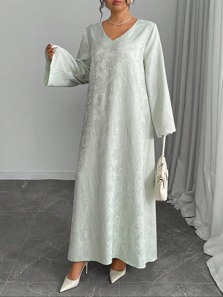 SHEIN maxi ruha, zöld