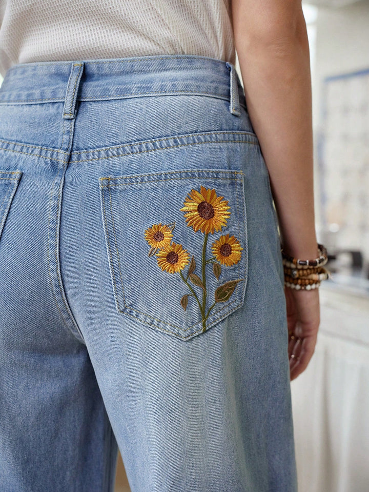 Jeans SHEIN, albastru
