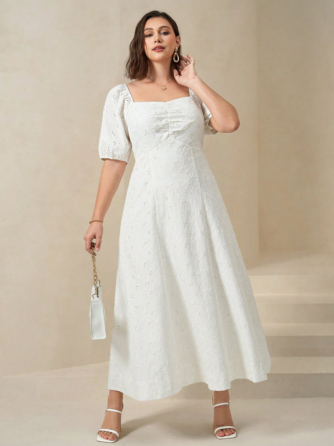 Rochie SHEIN, alb