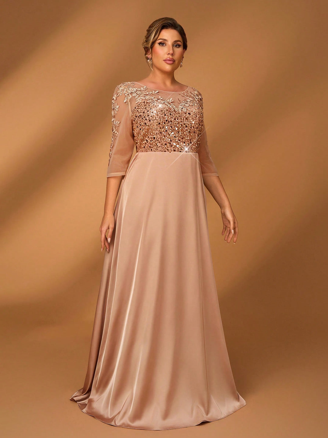 Rochie SHEIN, auriu