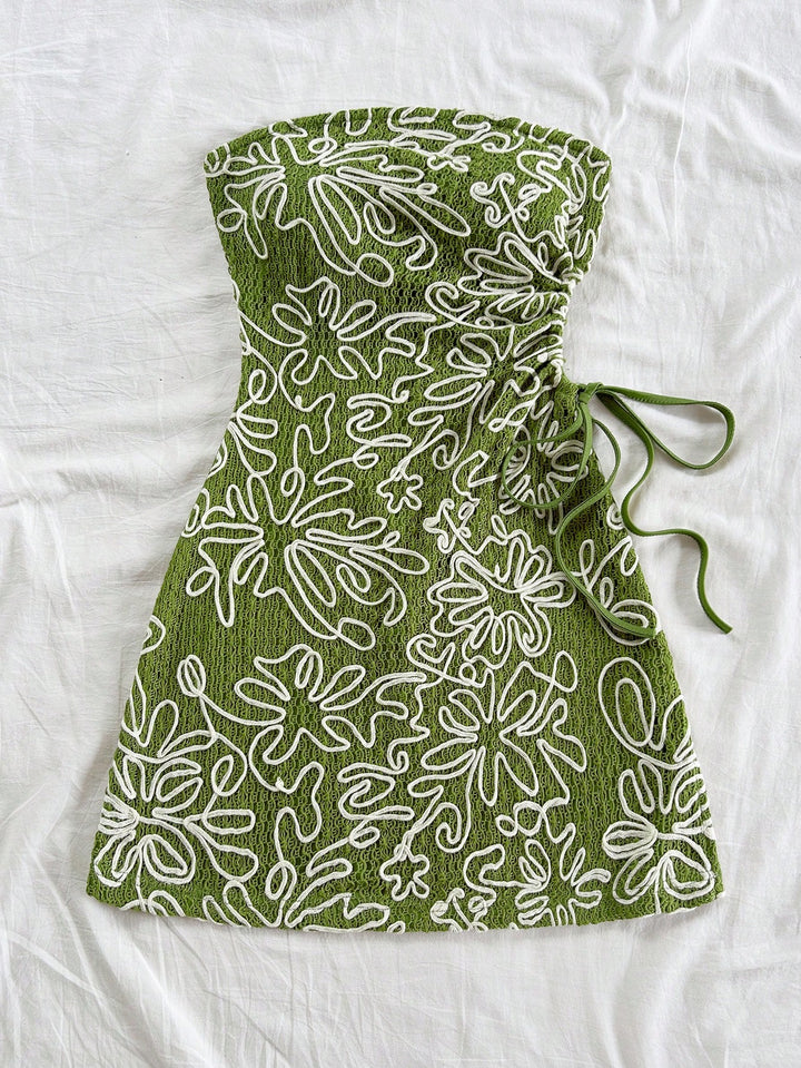 Rochie mini SHEIN, verde