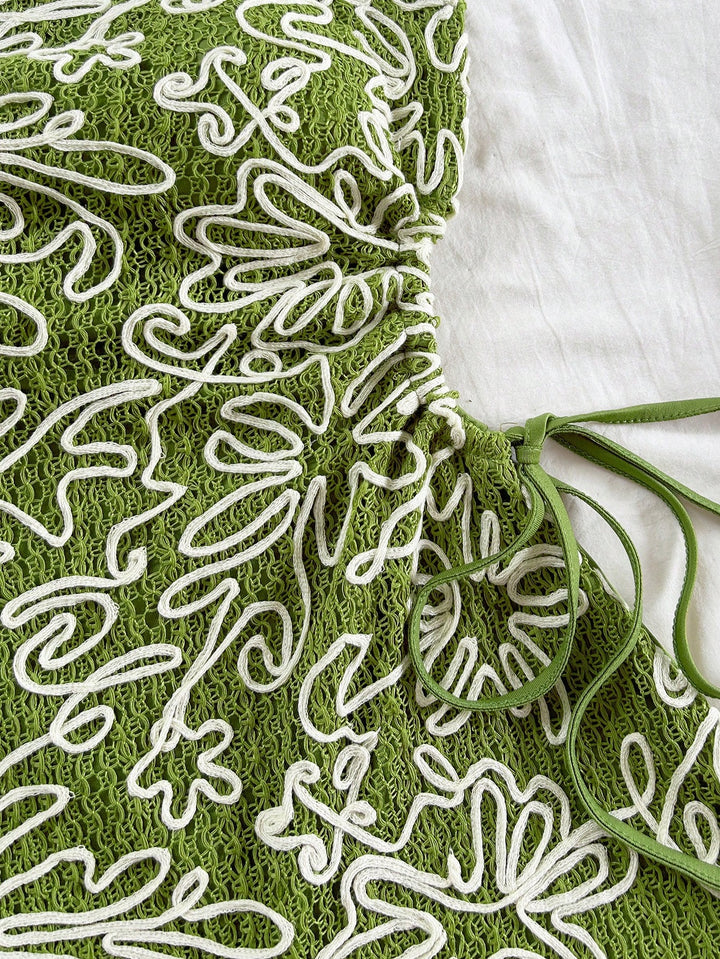 Rochie mini SHEIN, verde
