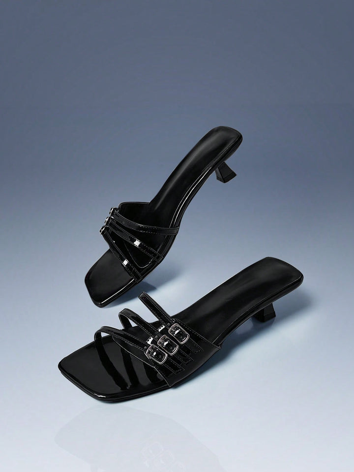 Sandale SHEIN, negru