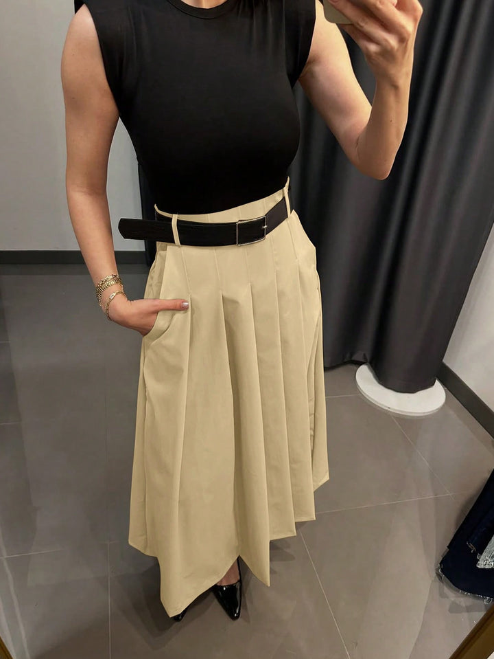 Rochie midi SHEIN, portocaliu