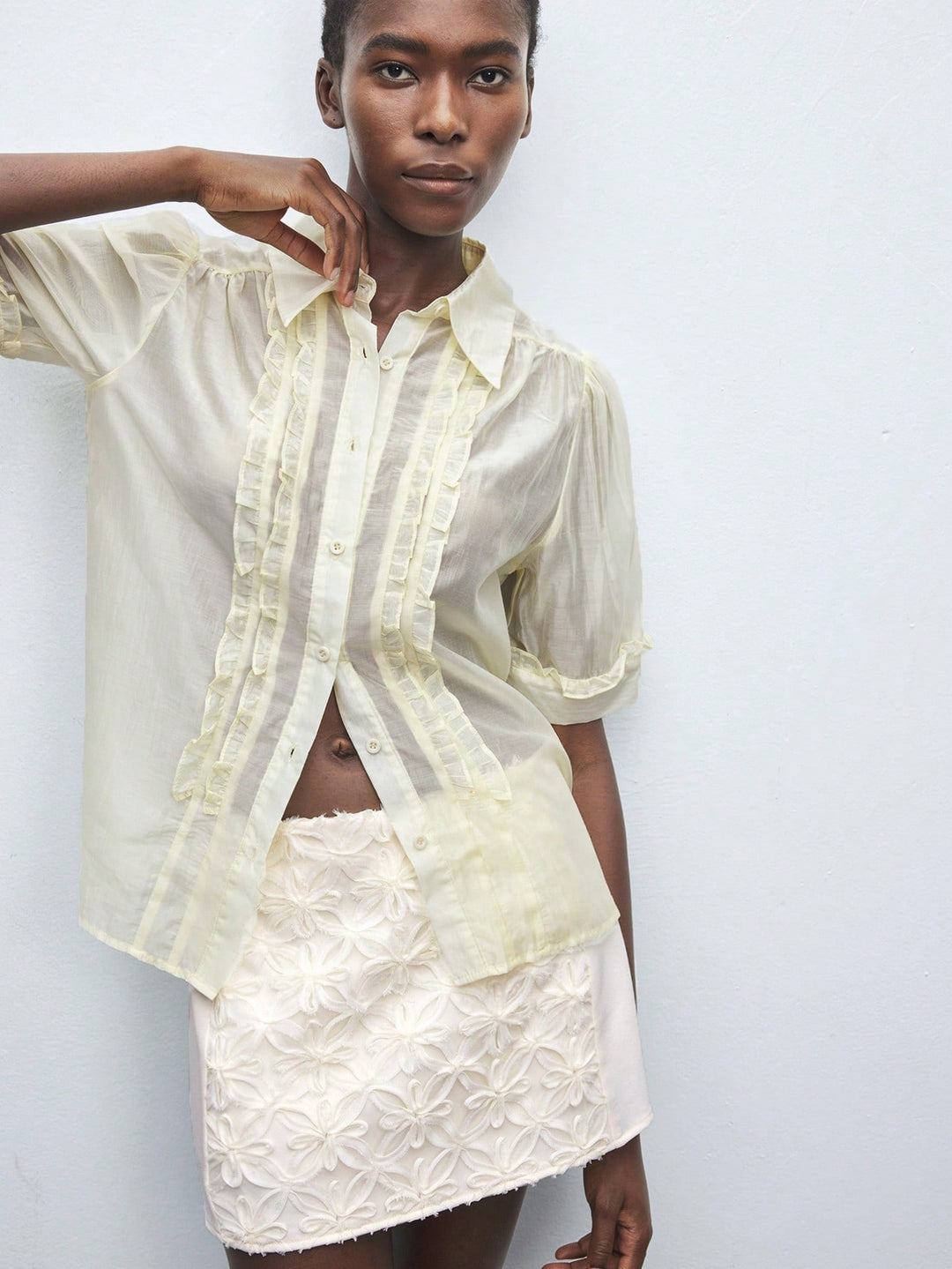 Tricou SHEIN, galben