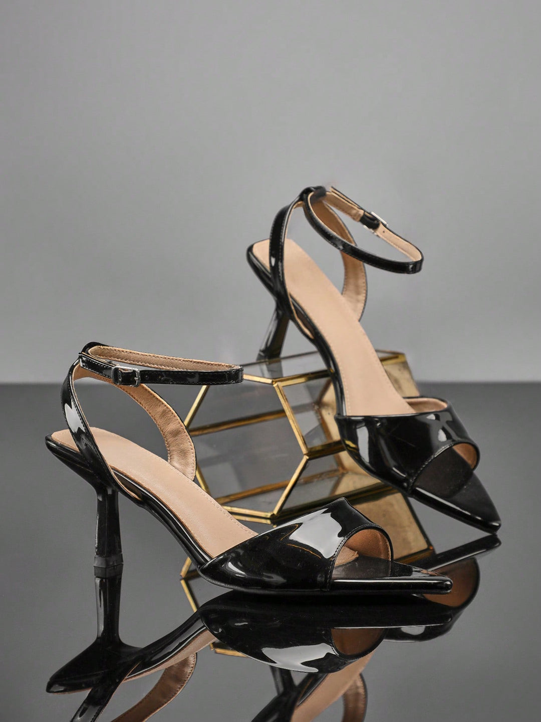 Sandale SHEIN, negru