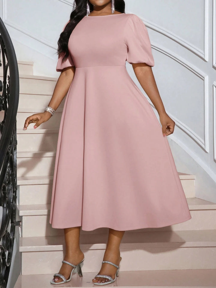 Rochie maxi SHEIN, roz