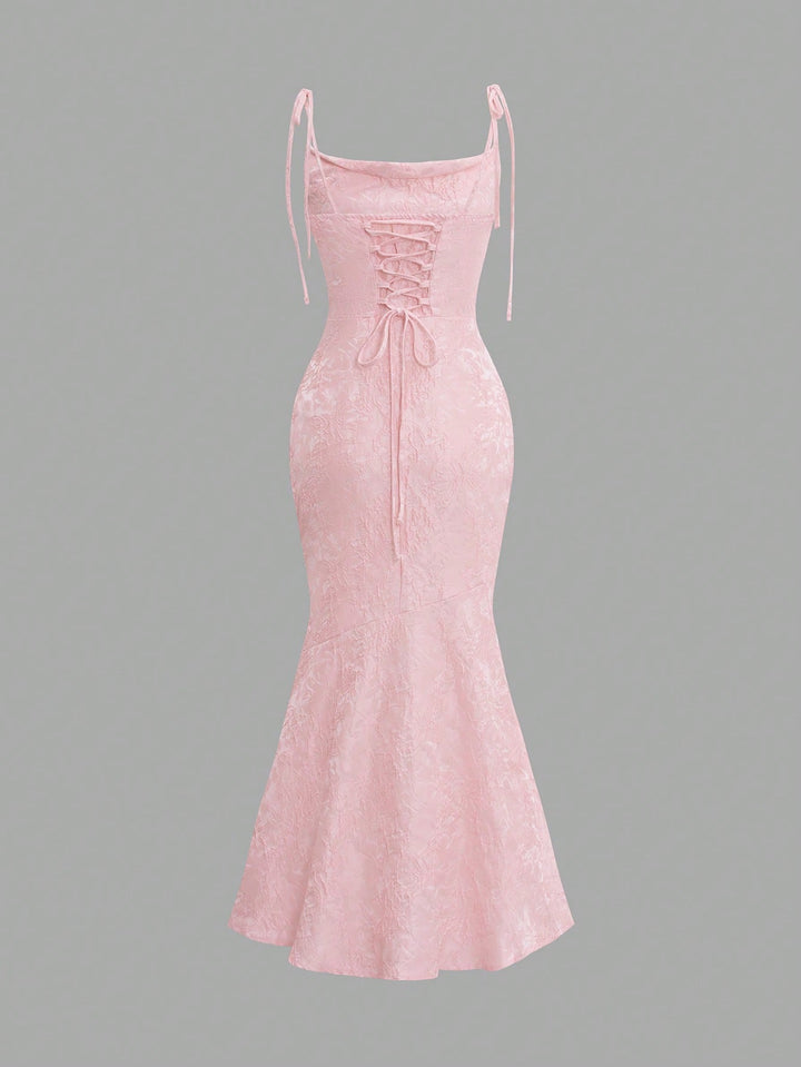 Rochie maxi SHEIN, roz