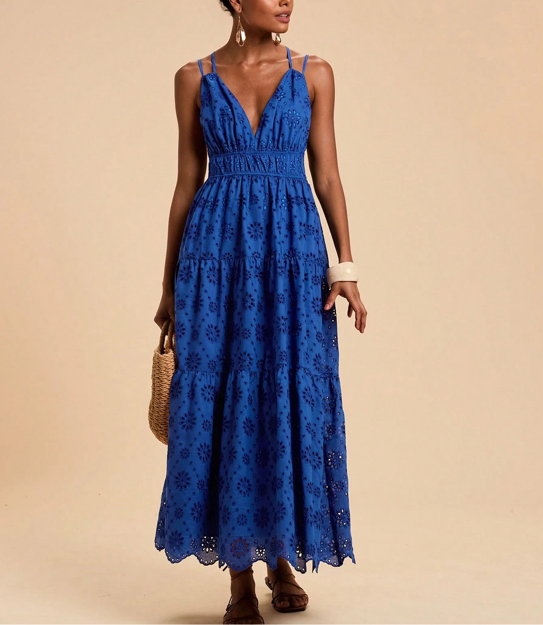 SHEIN Maxi ruha, kék