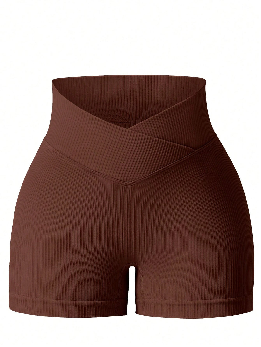 Pantaloni scurți SHEIN, maro