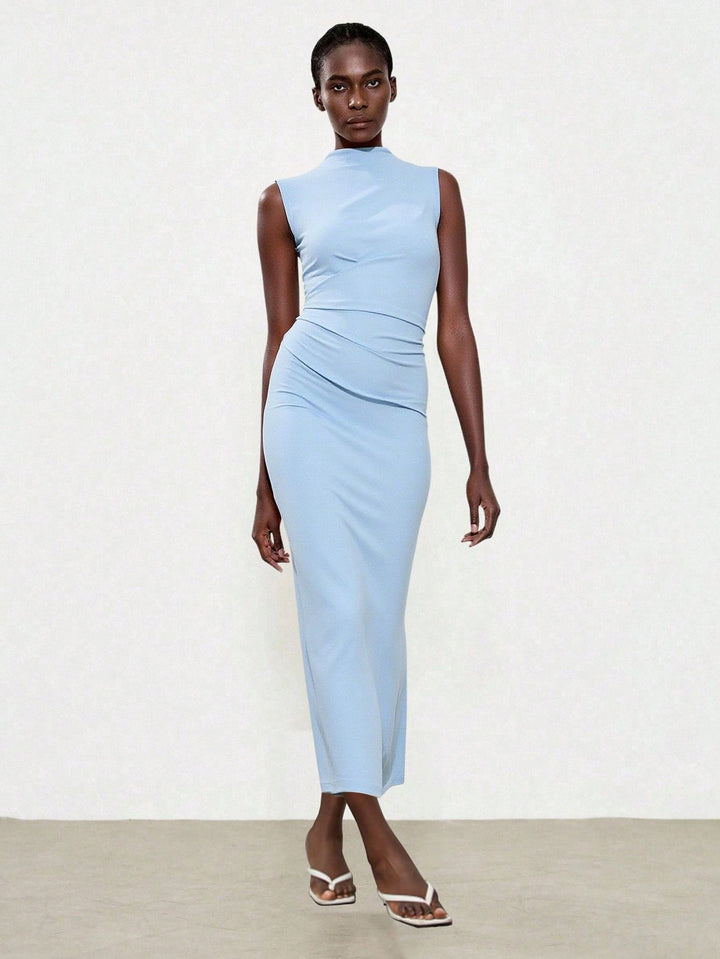 Rochie maxi SHEIN, albastru