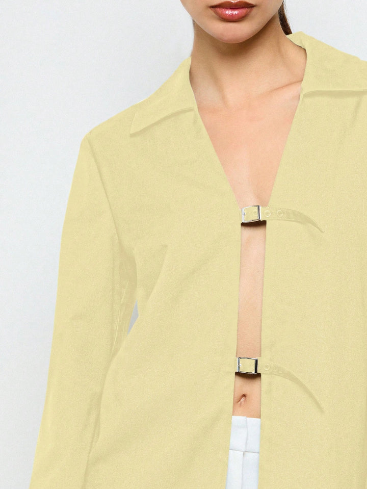 SHEIN ing, sárga