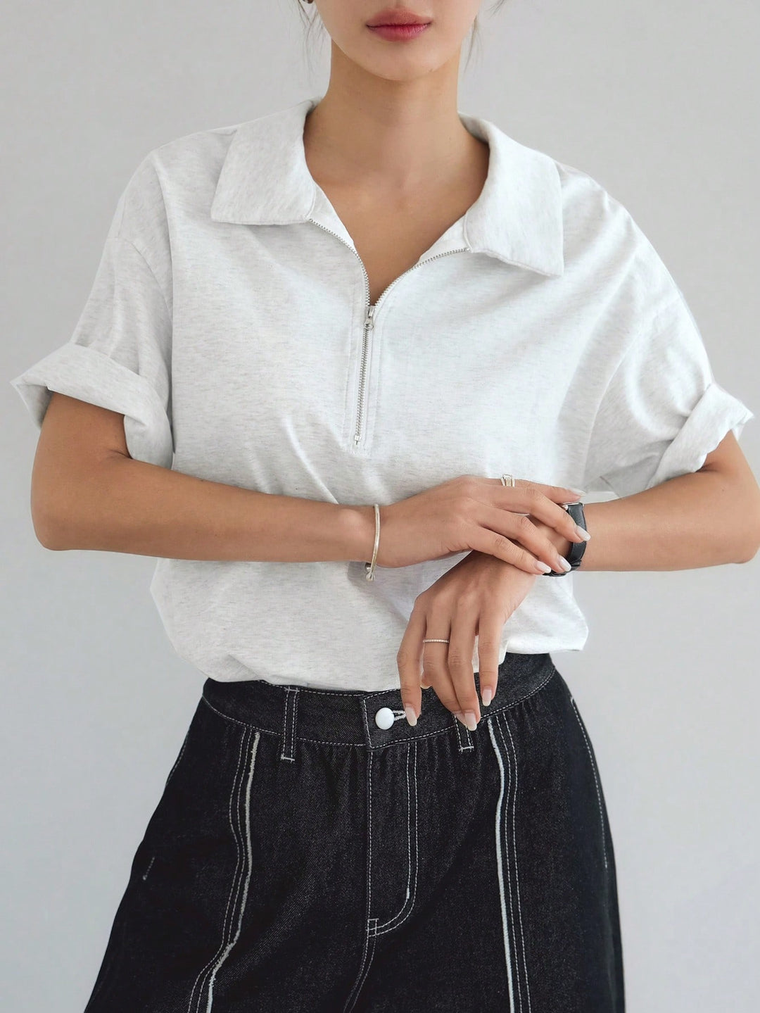 Tricou SHEIN, gri
