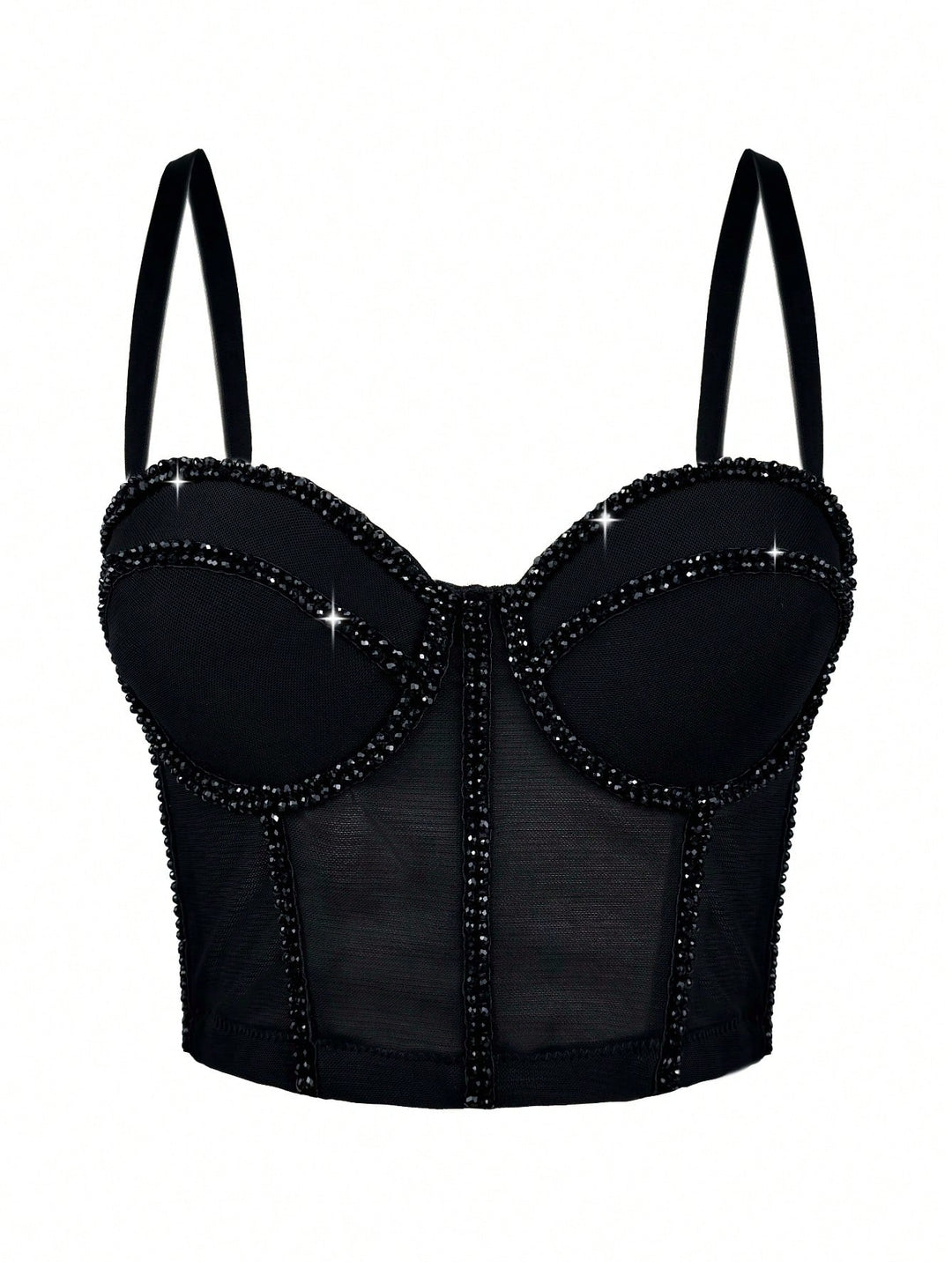 Top SHEIN, negru