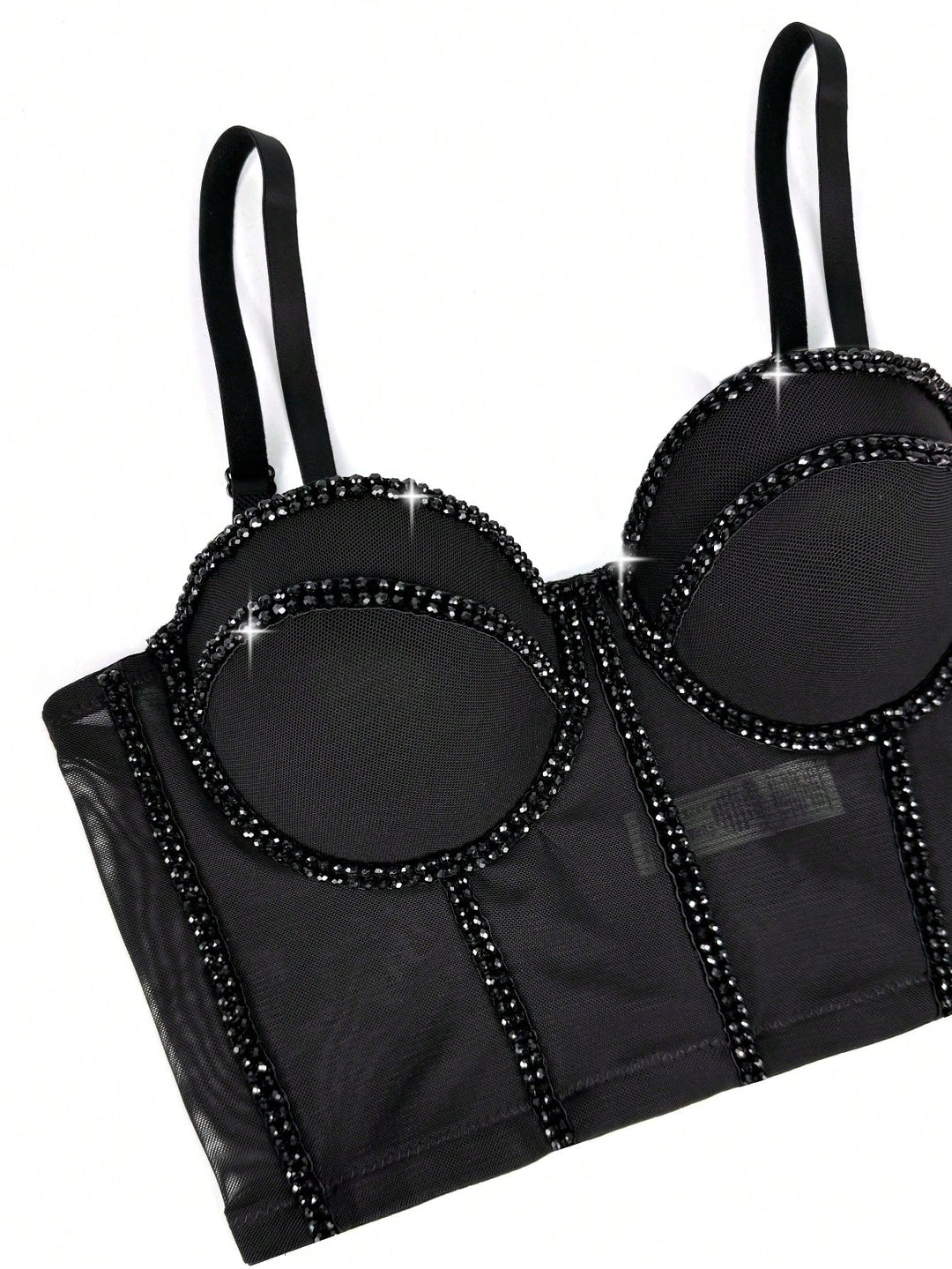 Top SHEIN, negru