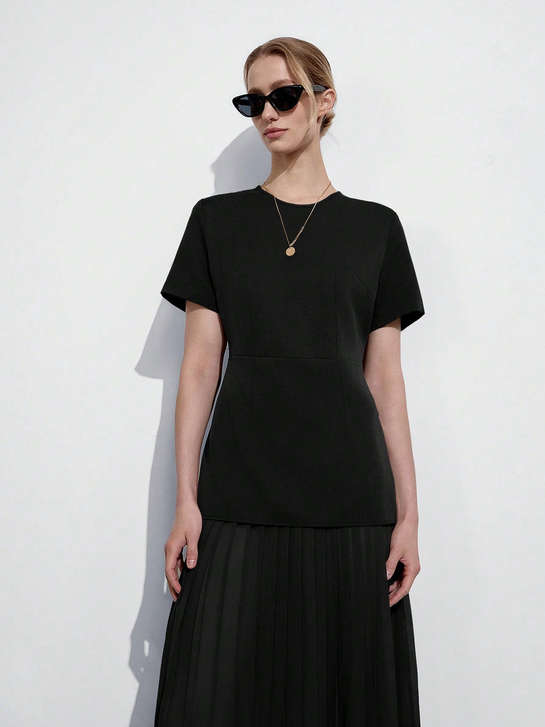 Rochie maxi SHEIN, negru