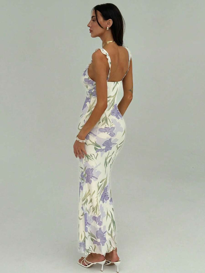 Rochie maxi SHEIN, mix culori