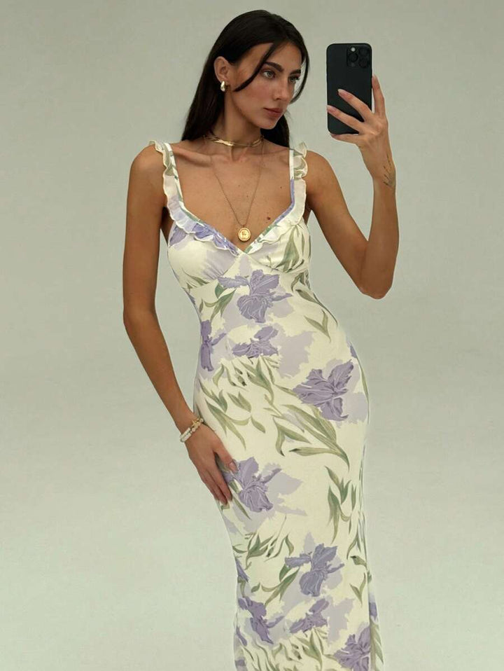 Rochie maxi SHEIN, mix culori
