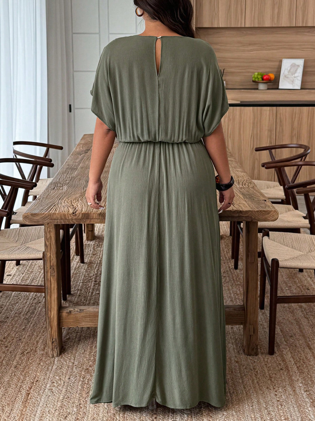 SHEIN ruha, khaki