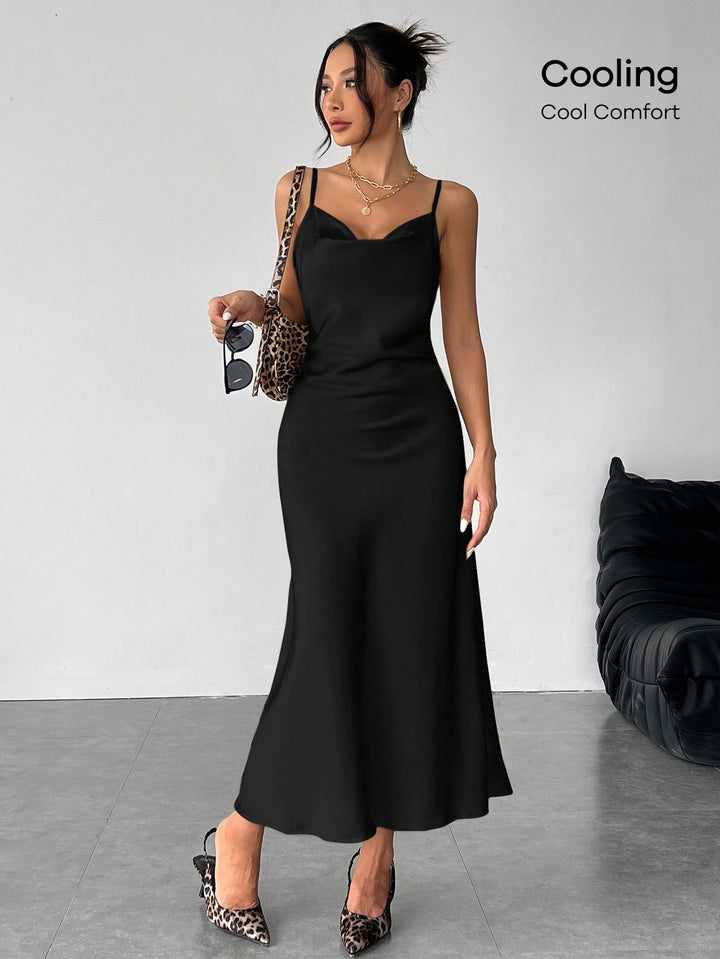Rochie maxi SHEIN, negru